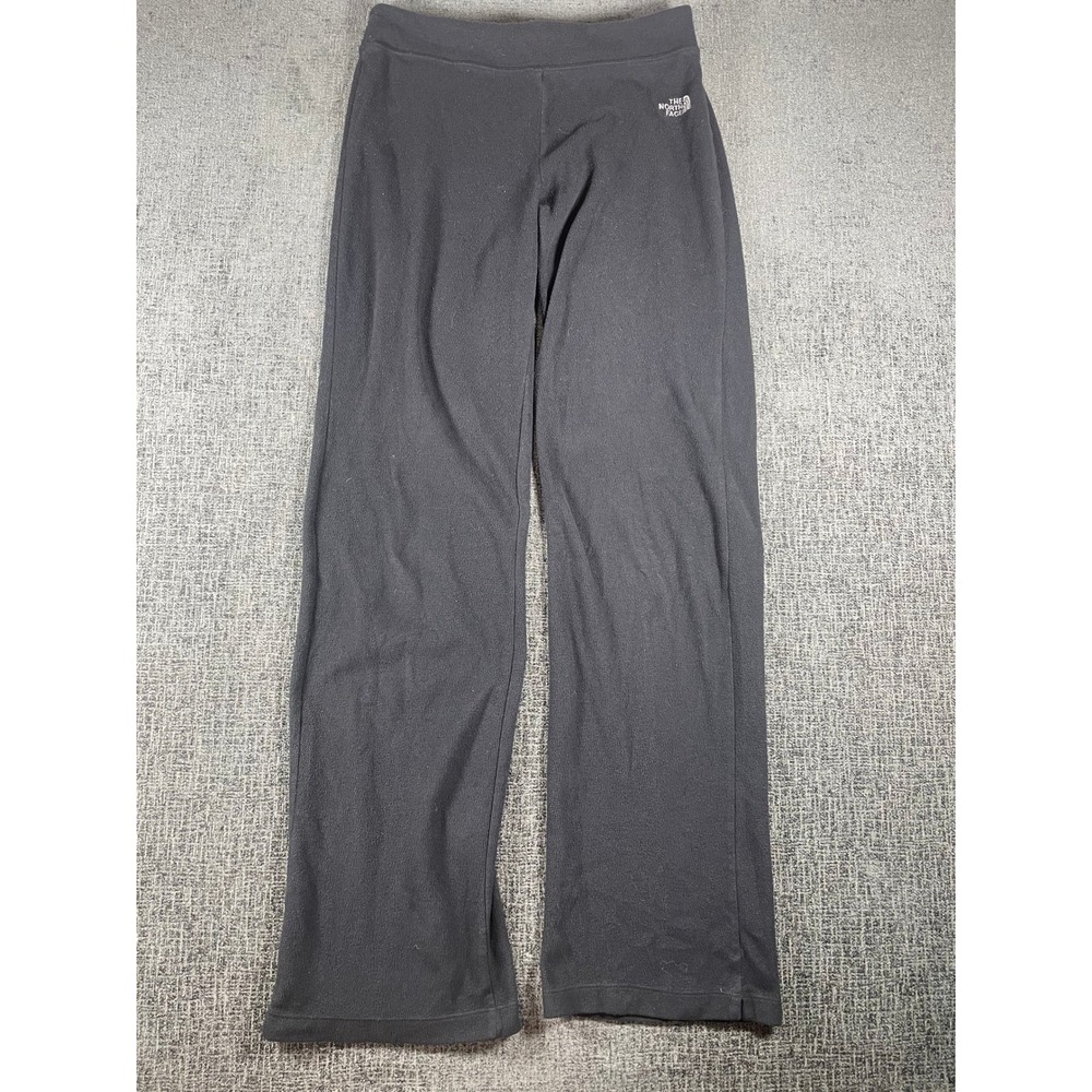 The North Face Womens Black Fleece Straight Leg Lounge Pants Small S/P